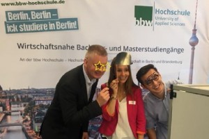 Tag der offenen Tür im Juni 2018 an der bbw Hochschule