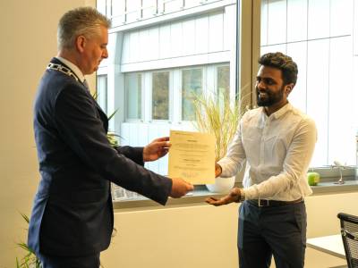 DAAD-Preis Übergabe