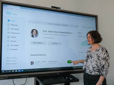 Online Vorlesung mit Prof. Dr. Astrid Otto