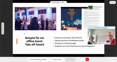 Online Open Campus Day: Media und Event Management with Prof. Wolter and Prof. Schünemann