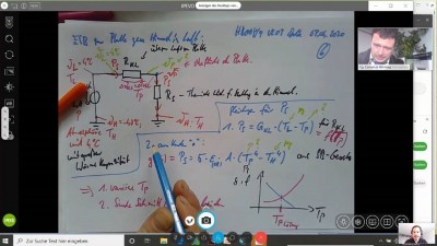 Dual Online Teaching: Topic Thermal Radiation