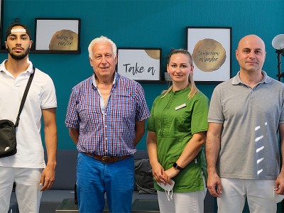 Ärzte-Team des Impftages an der bbw Hochschule