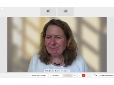 Impressionen vom Online Tag der offenen Tür der bbw Hochschule