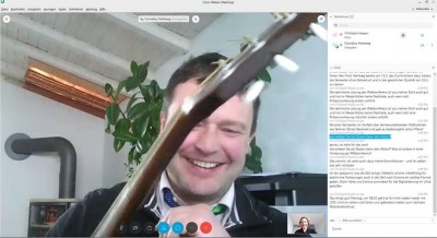 Dual Online Teaching: Prof. Hahlweg