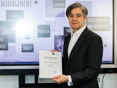 Prof. Dr. Thoralf Buller ist neuer Studienleiter