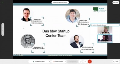 Online Open Campus Day: Start-up Center PUSH
