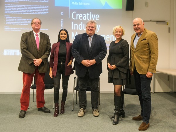 Buchvorstellung Prof. Malte Behrmann Gruppenbild